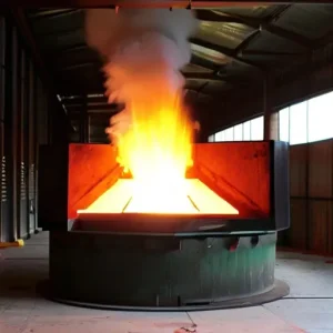 Взвешенная плавка меди (Outokumpu): окисление железа и серы в факеле