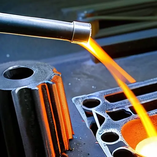 Газопорошковая наплавка чугунных деталей горелкой с подачей самофлюсующегося порошка Газопорошковая наплавка чугунных деталей горелкой с подачей самофлюсующегося порошка