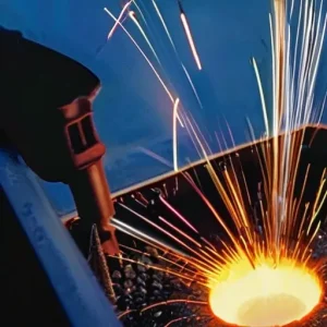 Газопорошковая наплавка чугунных деталей горелкой с подачей самофлюсующегося порошка