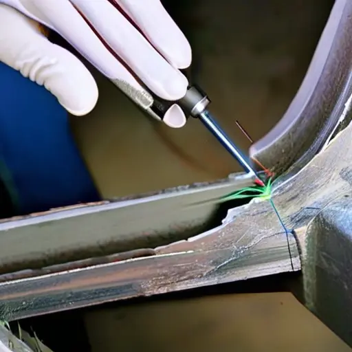 Капиллярная дефектоскопия (ЦД) для поиска поверхностных микротрещин на алюминиевом литье