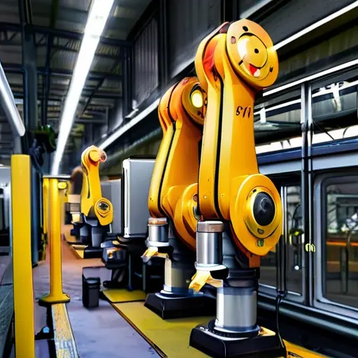 Использование промышленных роботов для манипуляции горячими отливками в цехах ЛПД