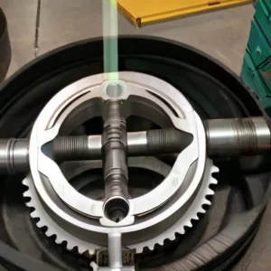 Балансировка и правка чугунных коленчатых валов после извлечения из литейной формы